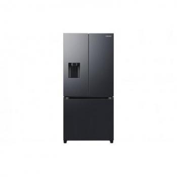 Frigorífico Samsung French Door 3 Puertas No Frost 495L Clase E Antracita con Dispensador de Agua y Auto Ice Maker