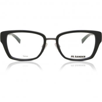 Jil Sander J 2004 A Armazones para Mujer Negros, Lentes Recetados Para Mujer Negros, Gafas Recetadas para Mujer Negras