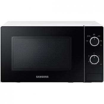 Microondas Samsung MS20A3010AH/EG, 20 litros de capacidad, 800W de potencia, grill, función descongelar, panel táctil, diseño en acero inoxidable
