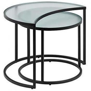 Kave Home - Juego de 2 tablas laterales.