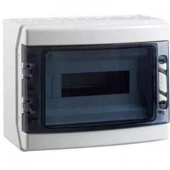 IDE CDN12PT IP65 Cofret Estanco de Distribución Terminal, ABS, Precintable, Gris, 246mm x 310mm x 148mm