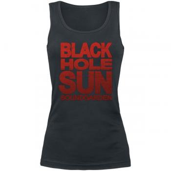 Soundgarden Black Hole Sun Top Mujer Negro XL