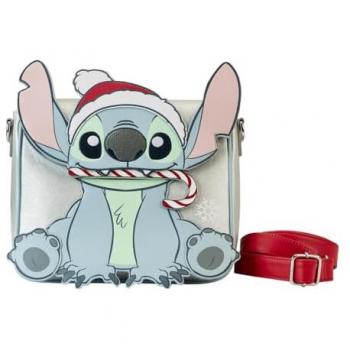 Bolso Crossbody Glitter Lilo y Stitch Holiday Cosplay Loungefly