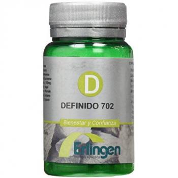 Erlingen Definido 702 - Fórmula Natural para la Salud de la Mujer, 60 comprimidos de 1g