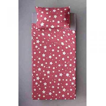 Cool Kids S2800947 Juego de Sábanas Ivett Pink, Cama de 105, Multicolor, 180 x 270 cm