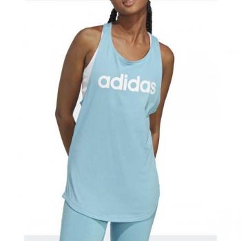 Camiseta Adidas ID0029 Lin Celeste Mujer
