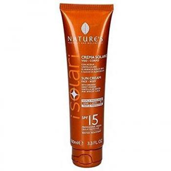 Crema Facial y Corporal SPF15 Tamaño de Viaje 100 ml - Nature's