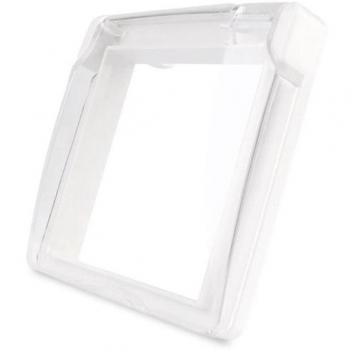 Cubierta impermeable blanco para enchufe LEDBOX