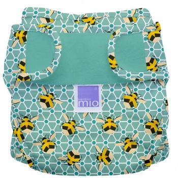 Bambino Mio Miosoft - Cobertor de pañal, diseño Bumble, talla 2, 9 kg+