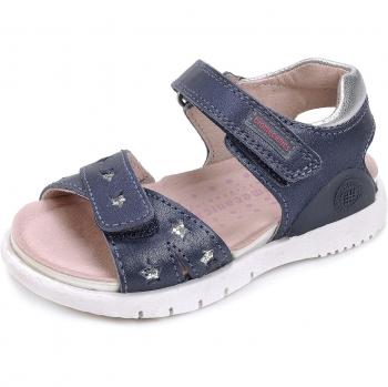 Biomecanics 172167, Sandalias con Punta Abierta Niña, Azul