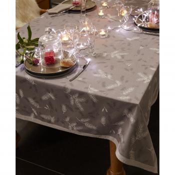 Sylvie Thiriez ~ a l 'orée du bois – rel7071, algodón, Nappe 180x180