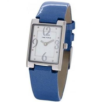 TIME FORCE Reloj Analógico para Mujer de Cuarzo con Correa en Cuero TF4066L03
