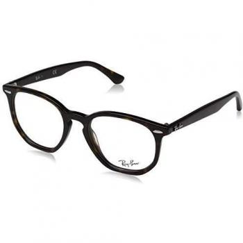 Ray-Ban 0Rx6361, Monturas de Gafas para Hombre, Top Shiny Brown On Gunmetal, 54