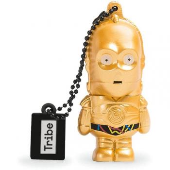 Llave USB 8 GB C3PO - Memoria Flash Drive 2.0 Original Star Wars, Tribe FD007406