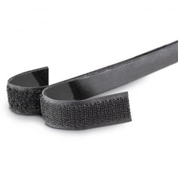 Cinta Velcro Compact 25m x 20mm M-H Negra