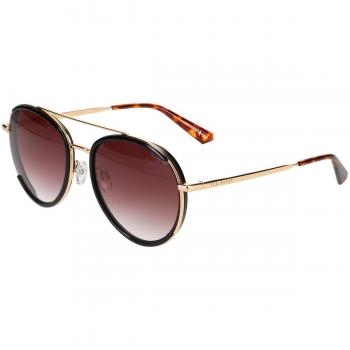 Ted Baker TB1638 001 Women's Sunglasses Gold Size 58
