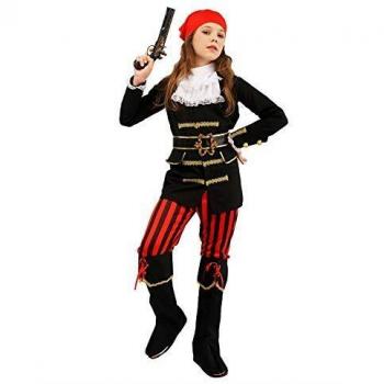 Party Fiesta Disfraz Pirata Cañera Niña