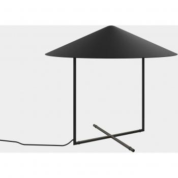 Lámpara de sobremesa Big Steel LEDS-C4, metacrilato opal blanco, negro metalizado, 1 bombilla, altura 35,6 cm, función CCT con temperatura de luz ajustable (2700K