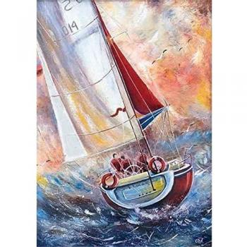 Puzzle de Oro - Tres Marineros en un Barco, 500 Piezas