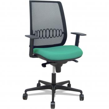 Silla de Oficina Alares P&C 0B68R65 Verde Esmeralda