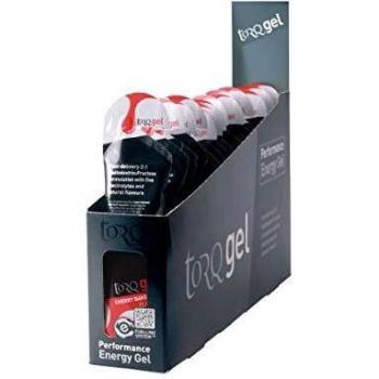 TORQ Unisex's Energy Gel, Cherry Bakewell, 15 x 45g