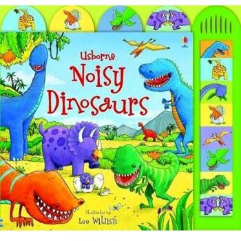Dinosaurs Ruidosos Usborne - Libro Interactivo con Sonidos