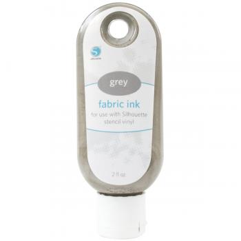 Silhouette Fabric Ink 2oz-Grey