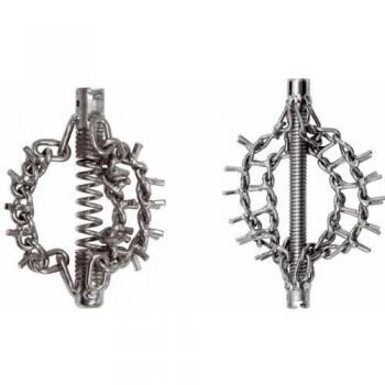 Cabezal de limpieza con cadena KS Tools 900.2184, 3 cadenas Ø30mm, 16mm
