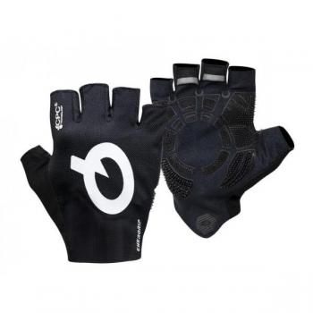 Guantes cortos Prologo Energigrip CPC negro, con características de alta transpirabilidad, diseño ergonómico, palma antideslizante y acolchado para mayor comodidad