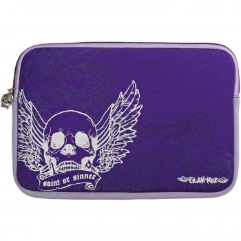 Emartbuy® Glamrox Púrpura Skull