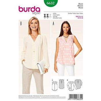 Burda Patrón 6632 Túnica