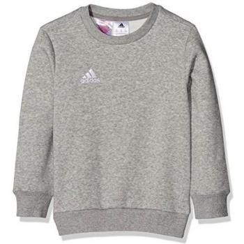 adidas COREF SWT TO Y - Sudadera para niño, color gris / blanco, talla 164