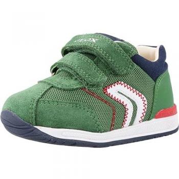 Zapatillas Geox Rishon Boy Verde para Niños y Bebés, Sin Lazos, Talla 19 EU