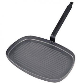 Sartén Grill Rectangular de Hierro Fundido 38 x 26 cm De Buyer