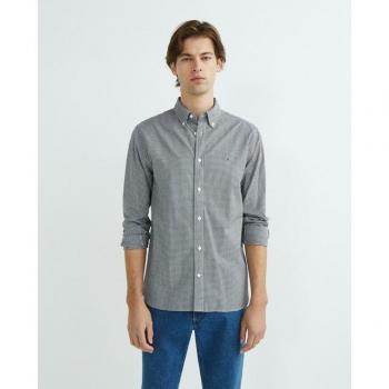 Camisa Tommy Hilfiger de Corte Regular con Cuadros Gingham y Cuello Button-Down