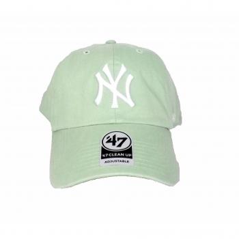 Gorra 47 Brand – Mlb New York Yankees Clean Up Curved V Relax Fit verde talla: Ajustable