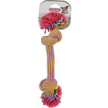Cuerda para Perros con 2 Nudos Colorida 25 cm Zolux