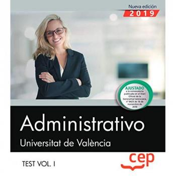 Administrativo. Universitat de València. Test Vol. I: 1