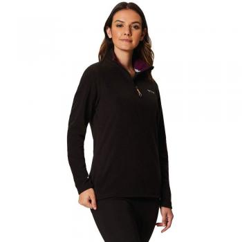 Regatta Sweethart Forro Polar Ligero, Tejido Symmetry Y Media Cremallera Fleece, Mujer, Black