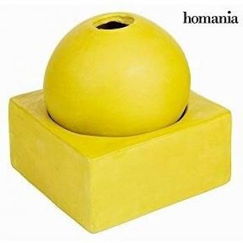 Candelabro Circular con Soporte Amarillo - Colección Enchanted Forest by Homania