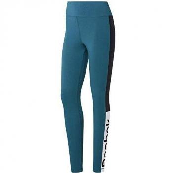 Reebok Te Linear Logo Legging Mallas, Mujer, hertea, L