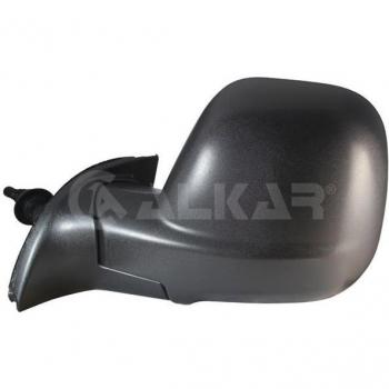 Espejo retrovisor ALKAR 9264867 - Espejo de puerta, tipo manual, con cristal convexo, diseño específico para vehículos, fácil instalación y ajuste