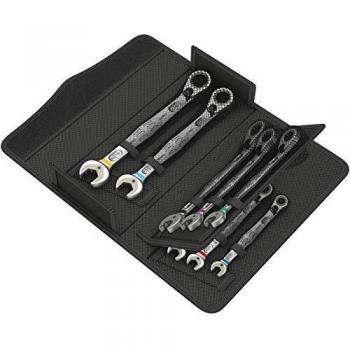Wera 8 Piece Joker SAE Ratcheting Combination Angled Head Wrench Set