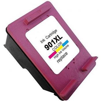 Cartucho Compatible XL Color 18ML para HP OfficeJet J4580, J4524, J4535, J4624, J4660, J468 - CC656AE #901
