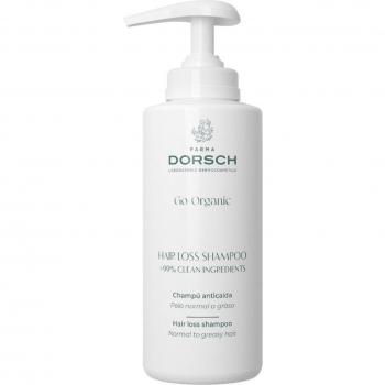 FARMA DORSCH Go Organic Champú Anticaída para Cabello Normal y Graso con Vitaminas, 500 ml