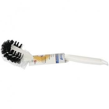 Ebnat Brosse à vaisselle Round-Effect, Medium-hardplastique, Nylon Blanc/Noir