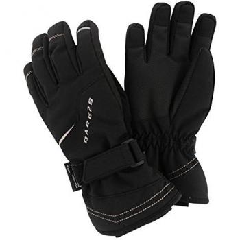 Dare 2b – Guantes de esquí Mujer Boy 'Skydiver, niño, Color Negro - Negro/Negro, tamaño 4-5 Years