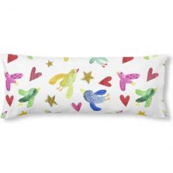 Funda de Almohada 100% algodón modelo Ocells de 105 cm