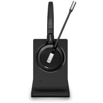 Auriculares EPOS IMPACT 5000 Go MS Mono 3-en-1 inalámbricos DECT con micrófono, USB-A y certificados Microsoft Teams