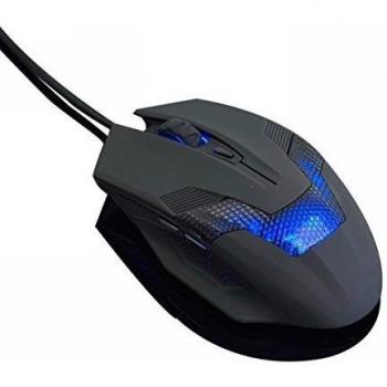 QisanÂ® Green Hornet 2000DPI Blue LED USB Wired Gaming Mouse